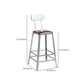 Metal Dining Stools Contemporary Armless Faux Leathe Bar Stools Clearhalo 'Bar Furniture' 'Bar Stools' 'bar_stools' 'furn' 'furn_bar_stools' 'Furniture' 'Kitchen & Dining Furniture' 1200x1200_3316d405-603b-44cb-83a0-c5c05e026b66