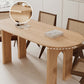 Solid Wood Dining Room Dinner Kitchen Table Contemporary Dining Table Clearhalo 'Dining Tables & Seating' 'Dining Tables' 'dining_table' 'furn' 'furn_dining_table' 'Furniture' 'Kitchen & Dining Furniture' 1200x1200_331afbcb-3c0a-40a1-9be5-a8aa0035c14f