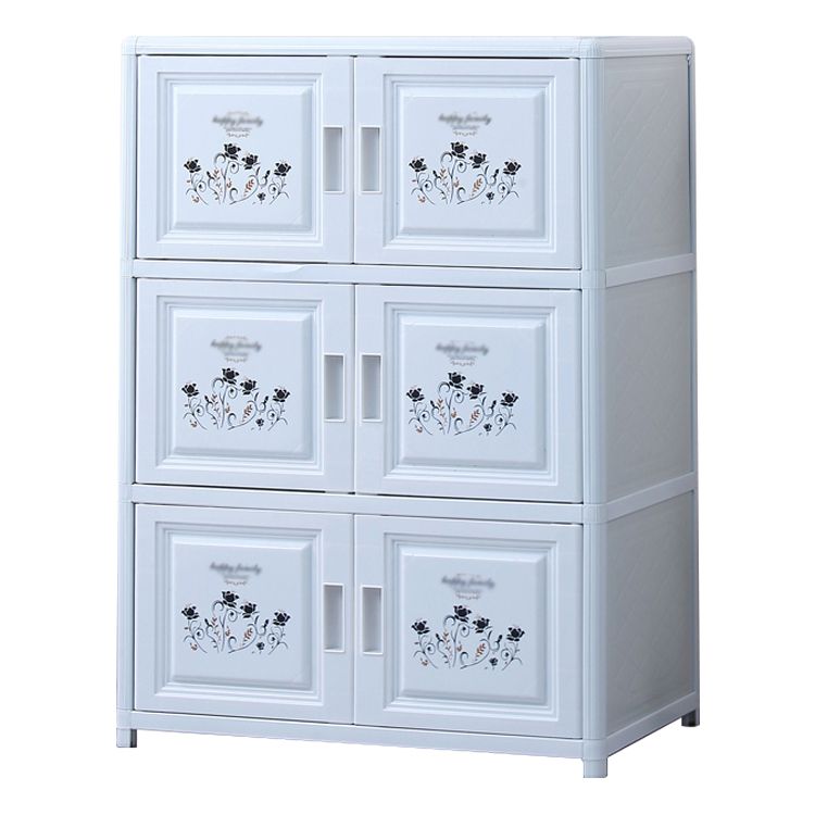 Modern Style Sideboard with Acrylic Doors Cabinets Storage Sideboard for Dining Room Clearhalo 'buffet_sideboard' 'Buffets & Sideboards' 'Furniture' 'furniture_buffet_sideboard' 'Kitchen & Dining Furniture' 1200x1200_331c2047-a3a7-4365-bb3a-e6d9dacd0b1b