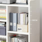 Wooden Open Back Bookcase Modern Home Etagere Storage Bookshelf