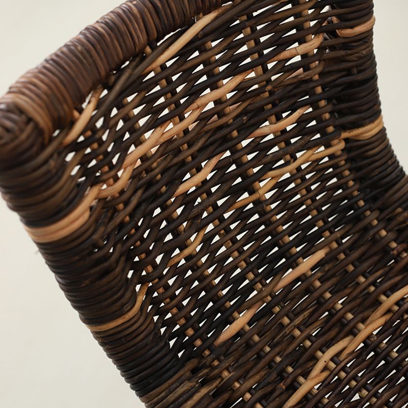 Industriële lage rug binnen binnen armloze barkruk met metalen basis