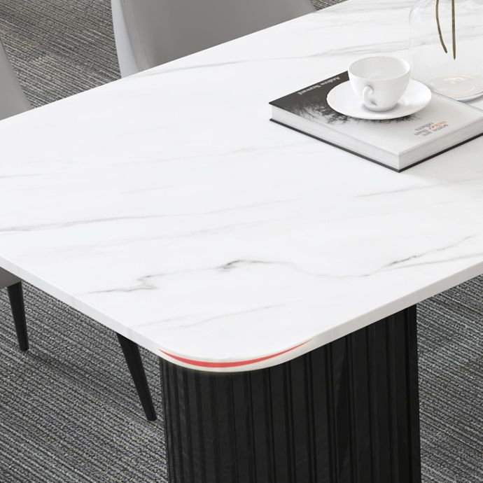 Modern Stone Top Office Desk Free Form Writing Desk for Home Clearhalo 'furn' 'furn_office_desk' 'Furniture' 'Office Desks' 'Office Furniture' 'office_desk' 1200x1200_3320c817-ca4e-4de0-a463-7b7e1929e89f