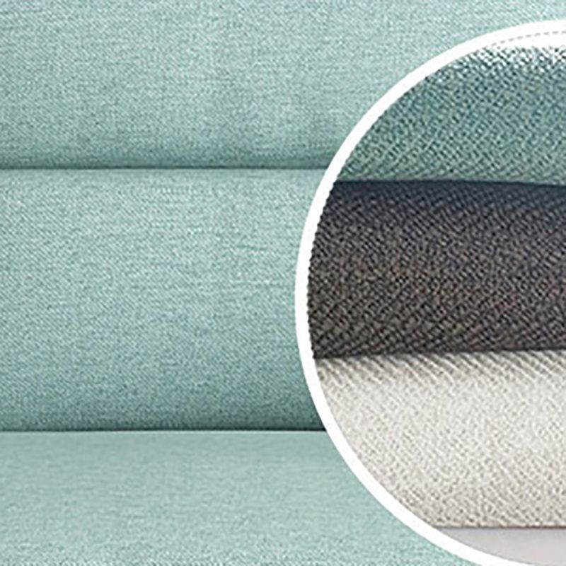 Tissu contemporain salon coussins de bras carrés canapé chaise