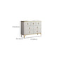 15,21-inch W eigentijdse opbergkist Stenen opbergkist dressoir