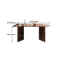 Contemporary Free Form Table Clear Glass Top Table for Dining Room Clearhalo 'Dining Tables & Seating' 'Dining Tables' 'dining_table' 'furn' 'furn_dining_table' 'Furniture' 'furniture_dining_table' 'Kitchen & Dining Furniture' 'kitchen' 'kitchen_dining_table' 1200x1200_3326622d-dafa-453c-bd4c-728688f71b45