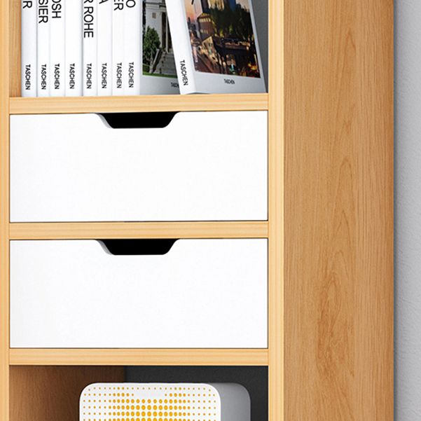 Libreria aperta in legno moderno libreria per angolo di casa minimalista moderna