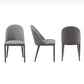 Contemporary Design Armless Solid Back Side Chairs Leather Dining Chairs for Home Clearhalo ' kitchen&dining_furn' 'Dining Chairs' 'Dining Tables & Seating' 'dining_chair' 'furn' 'furn_dining_chair' 'Furniture' 'furniture_dining_chair' 'Kitchen & Dining Furniture' 'kitchen' 1200x1200_332775f3-88d2-43f9-9740-546594728bfe