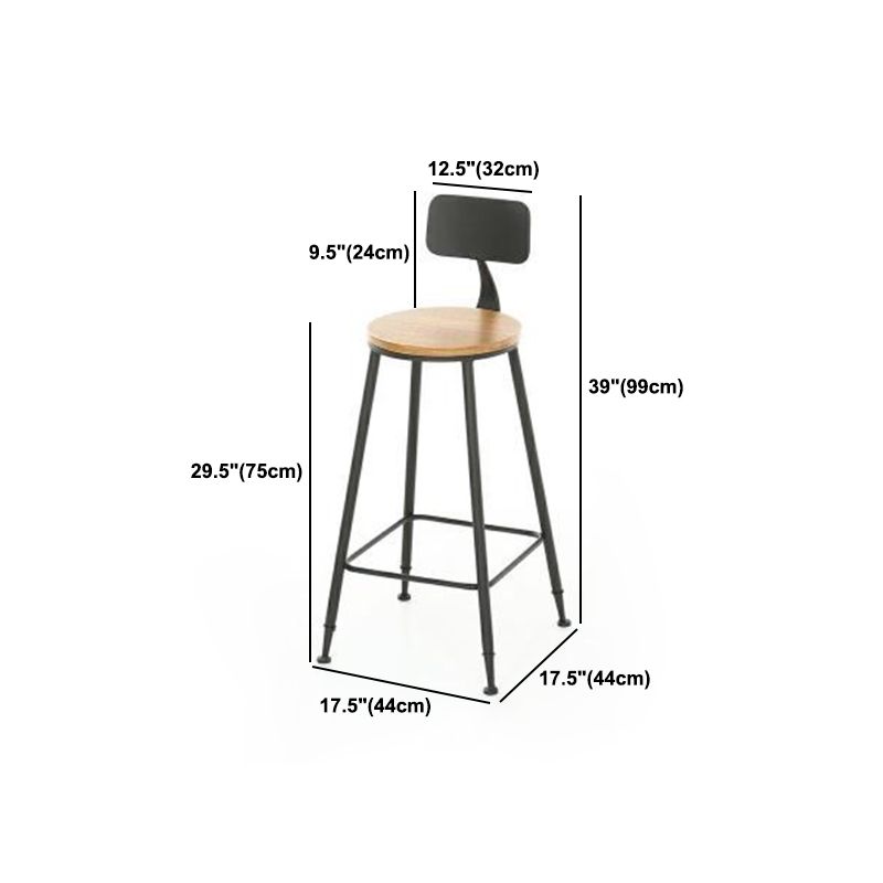 Industrial 1/5 Pieces Bar Table Set Rectangle Pine Wood Counter Table with High Stools Clearhalo 'Bar Furniture' 'furn' 'furn_home_bar_bar_sets' 'Furniture' 'Home Bars & Bar Sets' 'home_bar_bar_sets' 'Kitchen & Dining Furniture' 1200x1200_33304678-ed3f-45af-8778-0146ea95d57a