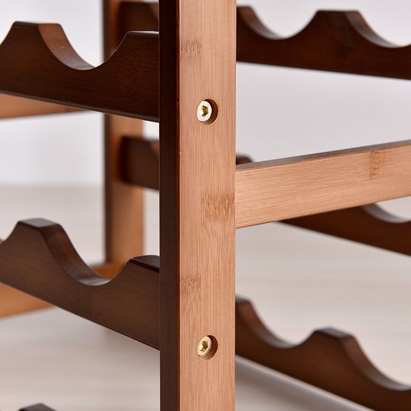 Modern Countertop Wine Rack Wood Wine Bottle Rack for Living Room Clearhalo 'furn' 'furn_wine_racks' 'Furniture' 'Kitchen & Dining Furniture' 'Wine Racks' 'wine_racks' 1200x1200_33310062-724c-4fdc-b901-48490302f4b9