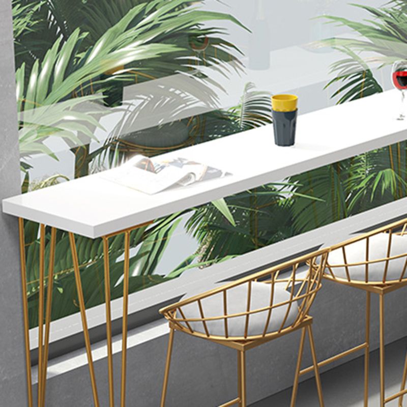 Glam 1/5/9 Pieces Counter Height Set Rectangle White Legs Indoor Pub Dining Set Clearhalo 'Bar Furniture' 'furn' 'furn_home_bar_bar_sets' 'Furniture' 'Home Bars & Bar Sets' 'home_bar_bar_sets' 'Kitchen & Dining Furniture' 1200x1200_333518f9-7abb-4af0-b741-564c3ba1b678