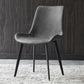 Modern Leather Side Chair Solid Back Dining Chair with Metal Base Clearhalo 'Dining Chairs' 'Dining Tables & Seating' 'dining_chair' 'furn' 'furn_dining_chair' 'Furniture' 'Kitchen & Dining Furniture' 1200x1200_33358ec1-8a70-45dc-9294-2aaf31fa34c3