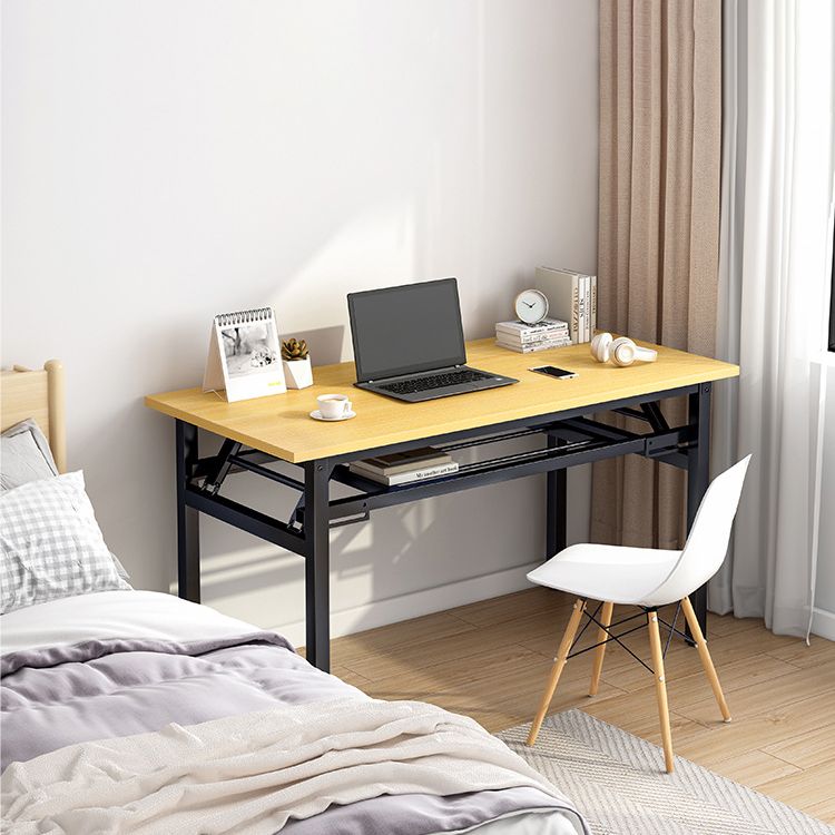 23 "brede eigentijdse schrijfbureau rechthoekige houten computerbureau