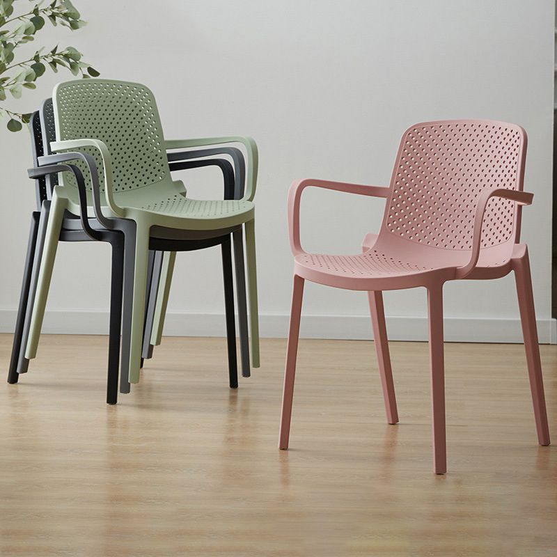Modern Plastic Solid Back Side Chair 32"H Acrylic Dining Chair for Restaurant Clearhalo ' kitchen&dining_furn' 'Dining Chairs' 'Dining Tables & Seating' 'dining_chair' 'furn' 'furn_dining_chair' 'Furniture' 'furniture_dining_chair' 'Kitchen & Dining Furniture' 'kitchen' 1200x1200_333d4a4f-aaa0-4ff7-abd7-008a28e0afd1