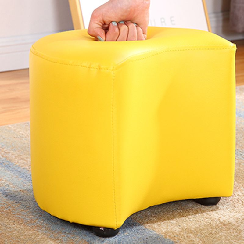 Modern Specialty Target Pouf Plain PU Leather Water Resistant Ottoman Taverna Clearhalo 'furn' 'furn_ottomans_poufs' 'Furniture' 'Living Room Furniture' 'Ottomans & Poufs' 'ottomans_poufs' 1200x1200_333eb9cd-64d4-41fd-8886-6417fa33631b