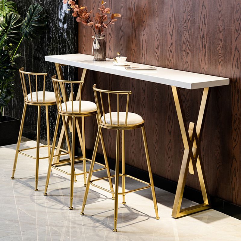 Nordic White Wood Bar Table 42-inch Height Pub Table for Kitchen Living Room Clearhalo 'Bar Furniture' 'Bar Tables' 'bar_tables' 'furn' 'furn_bar_tables' 'Furniture' 'furniture_bar_tables' 'Kitchen & Dining Furniture' 'kitchen&dining_furn' 'kitchen' 1200x1200_333f5fdc-0330-406a-a932-4e51c4cfa0ca