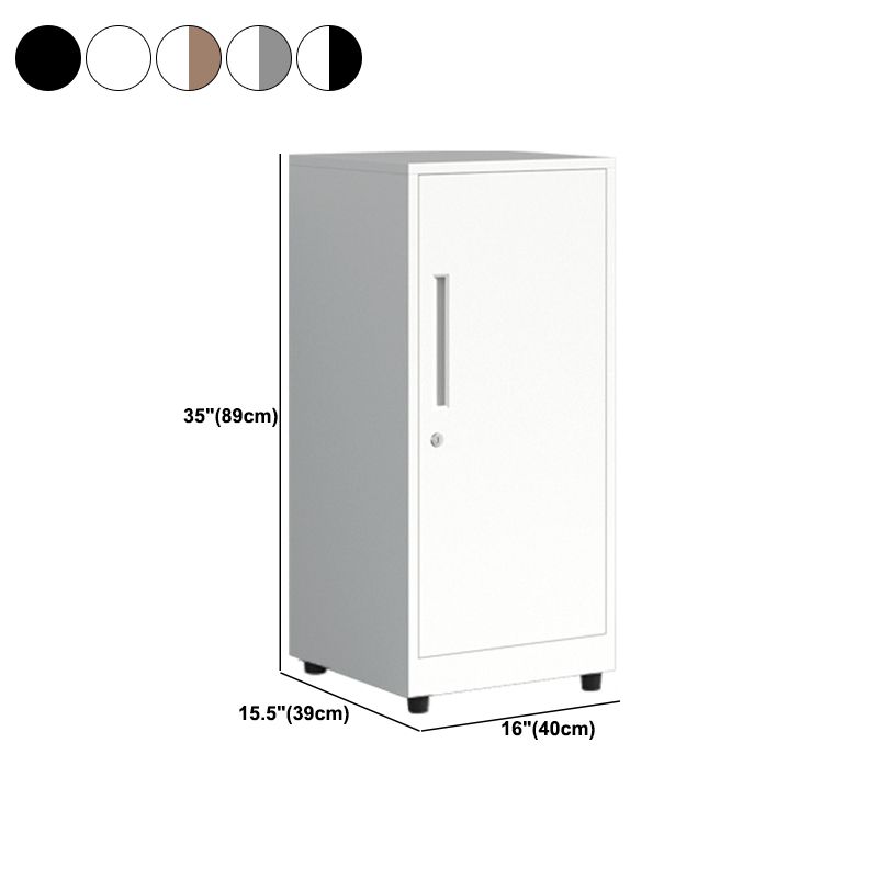 Gabinete tradicional cajones de bloqueo de metal y castores verticales de archivos verticales