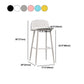 Modern Backrest Armless Counter Stool Iron Cafe Bar Stool with Acrylic Seat and Pedal Clearhalo 'Bar Furniture' 'Bar Stools' 'bar_stools' 'furn' 'furn_bar_stools' 'Furniture' 'Kitchen & Dining Furniture' 1200x1200_334b4241-eb00-462e-afa7-ddf2a0f4dd49