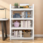 Modern Style Steel Bookshelf White Etagere Shelf Bookcase for Study Room Clearhalo 'Bookcases' 'furn' 'furn_bookcases' 'Furniture' 'furniture_bookcases' 'kitchen' 'kitchen_bookcases' 'Living Room Furniture' 'Office Furniture' 1200x1200_334c82d3-b434-4c83-86c5-09bf2d5f079a