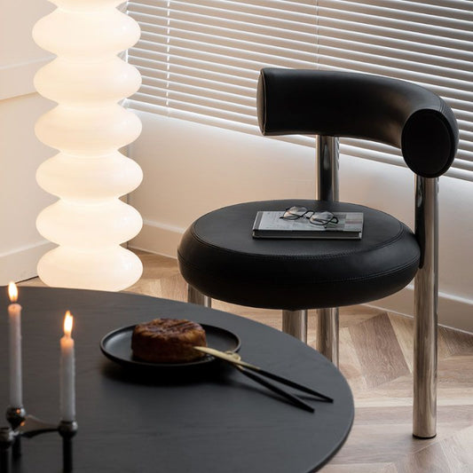 Contemporary Style Side Chair Metal Open Back Dining Room Chair for Home Clearhalo 'Dining Chairs' 'Dining Tables & Seating' 'dining_chair' 'furn' 'furn_dining_chair' 'Furniture' 'Kitchen & Dining Furniture' 1200x1200_334e3966-a246-46a7-bac8-990663dc6ebf