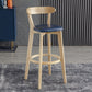 Scandinavian Matte Finish Upholstered Bar Stools Living Room Footrest Stool Clearhalo 'Bar Furniture' 'Bar Stools' 'bar_stools' 'furn' 'furn_bar_stools' 'Furniture' 'furniture_bar_stools' 'Kitchen & Dining Furniture' 1200x1200_33520bbd-090a-40c9-98c1-98c6661c6c03