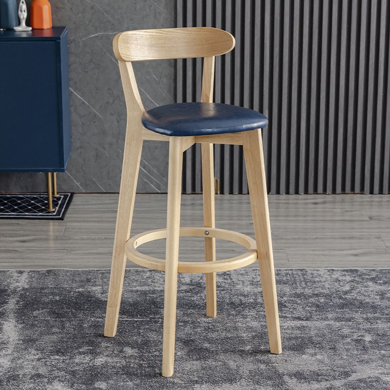 Scandinavian Matte Finish Upholstered Bar Stools Living Room Footrest Stool Clearhalo 'Bar Furniture' 'Bar Stools' 'bar_stools' 'furn' 'furn_bar_stools' 'Furniture' 'furniture_bar_stools' 'Kitchen & Dining Furniture' 1200x1200_33520bbd-090a-40c9-98c1-98c6661c6c03