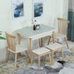 Modern Scalable Rectangle Dining Table Rubber Base for Dining Room Clearhalo 'Dining Tables & Seating' 'Dining Tables' 'dining_table' 'furn' 'furn_dining_table' 'Furniture' 'Kitchen & Dining Furniture' 1200x1200_3356bfd5-7a07-4790-a9a6-9c919d47bfa3
