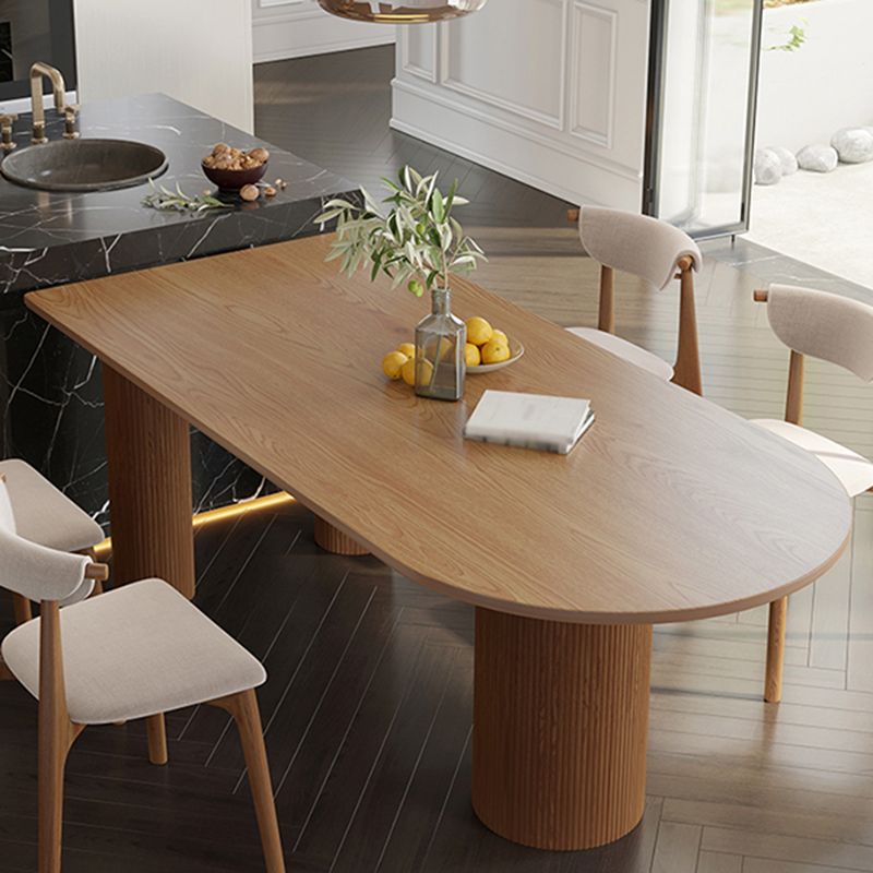 Modern Style Dining Table Pine Solid Wood Dining Room Collection for Indoor Clearhalo ' dining_table' 'Dining Tables & Seating' 'Dining Tables' 'furn' 'furn_dining_table' 'Furniture' 'furniture_dining_table' 'Kitchen & Dining Furniture' 'kitchen&dining_furn' 'kitchen' 'kitchen_dining_table' 1200x1200_3358258a-4ebf-4b55-a703-db1a4880d2b5