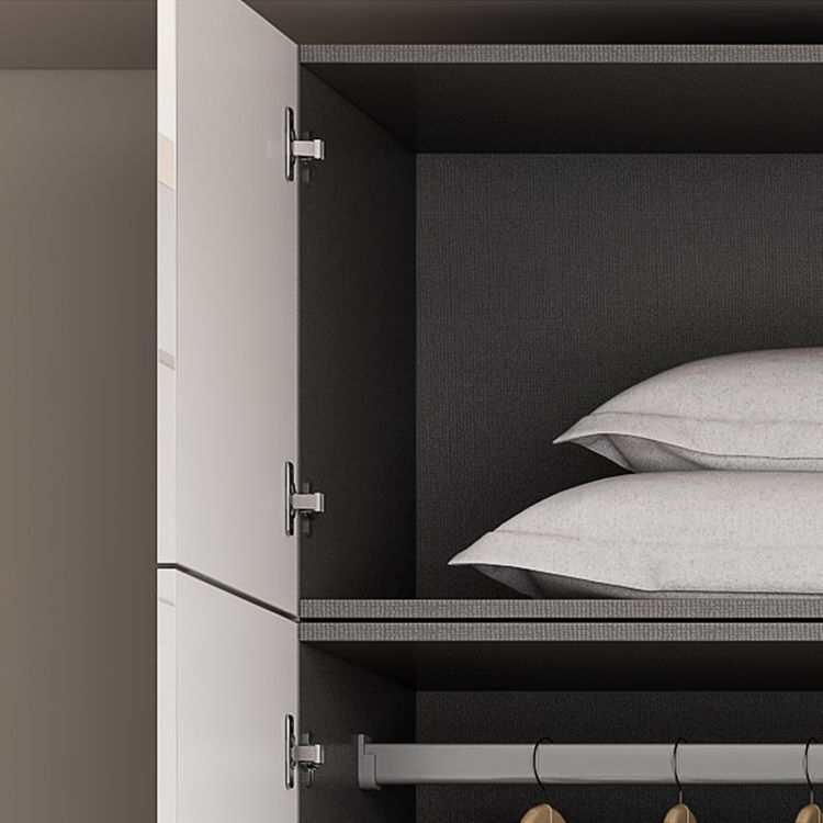 Armoire armoire de style contemporain armoire en bois avec porte pour chambre à coucher