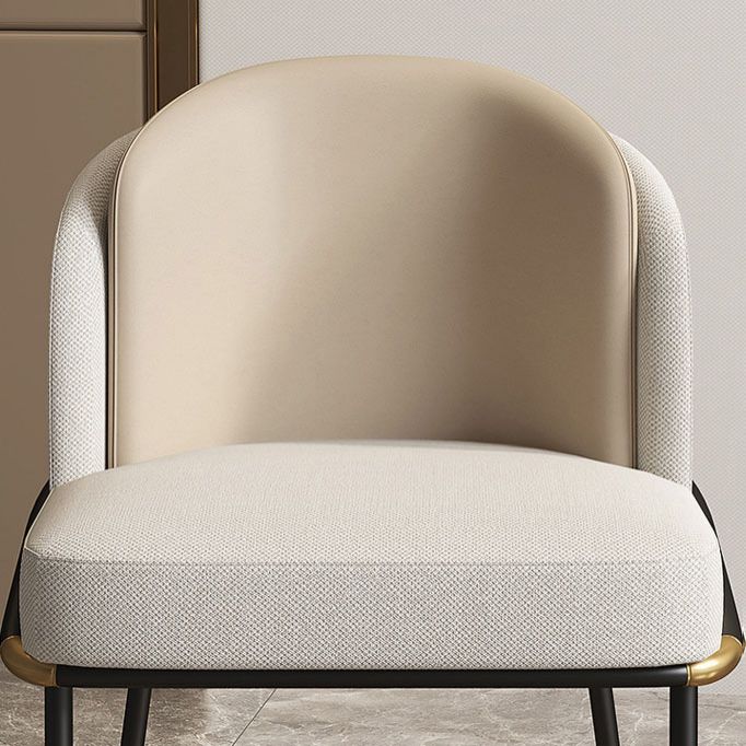Modern Bedroom Parsons Side Chair Matte Finish Upholstered Dining Chair Clearhalo ' kitchen&dining_furn' 'Dining Chairs' 'Dining Tables & Seating' 'dining_chair' 'furn' 'furn_dining_chair' 'Furniture' 'furniture_dining_chair' 'Kitchen & Dining Furniture' 'kitchen' 1200x1200_335d90c5-6aca-45bc-bf01-57967428a35d