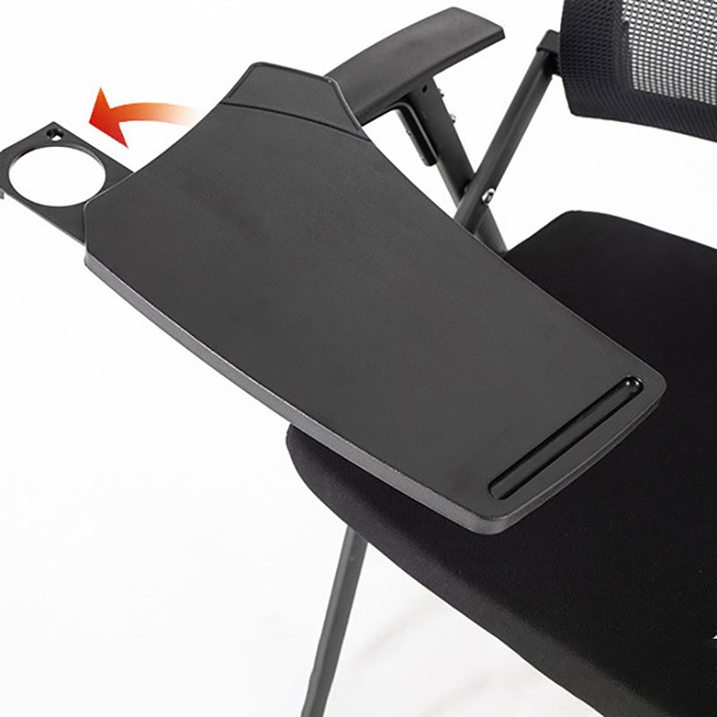 Mesh Mid Back Conference Chair Modern Style Fixed Arms Office Chair Clearhalo 'furn' 'furn_office_chair' 'Furniture' 'Office Chairs' 'Office Furniture' 'office_chair' 1200x1200_335e50a1-23d7-4154-acad-bdf81d6852ec