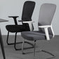 Modern & Contemporary Desk Chair No Wheels Mid Back Home Office Chair Clearhalo 'furn' 'furn_office_chair' 'Furniture' 'furniture_office_chair' 'Office Chairs' 'Office Furniture' 'office_chair' 1200x1200_335e5a1a-084a-43dc-85f5-98da0e9b0bba