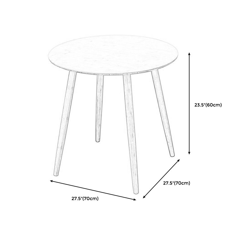 Brown/Natural Wood Living Room Side Table Round 4 Legs End Table Clearhalo 'Coffee & Accent Tables' 'End & Side Tables' 'end_side_table' 'end_side_tables' 'furn' 'furn_end_side_tables' 'Furniture' 'furniture_end_side_table' 'Living Room Furniture' 1200x1200_33600925-2a97-47d0-9215-7a6a9bf2954a