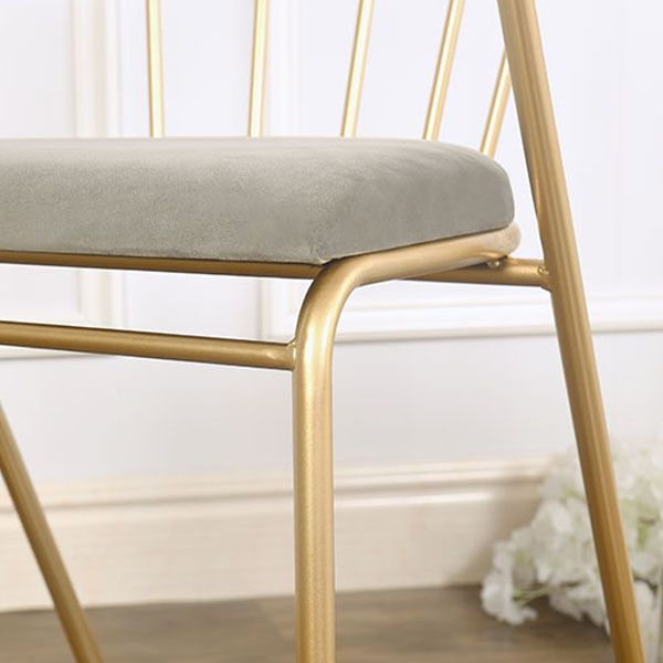 Scandinavian Windsor Back Armless Chairs Upholstered Side Chair Clearhalo 'Dining Chairs' 'Dining Tables & Seating' 'dining_chair' 'furn' 'furn_dining_chair' 'Furniture' 'furniture_dining_chair' 'Kitchen & Dining Furniture' 1200x1200_3361c922-b641-4ce8-b8ee-eff8f345733e