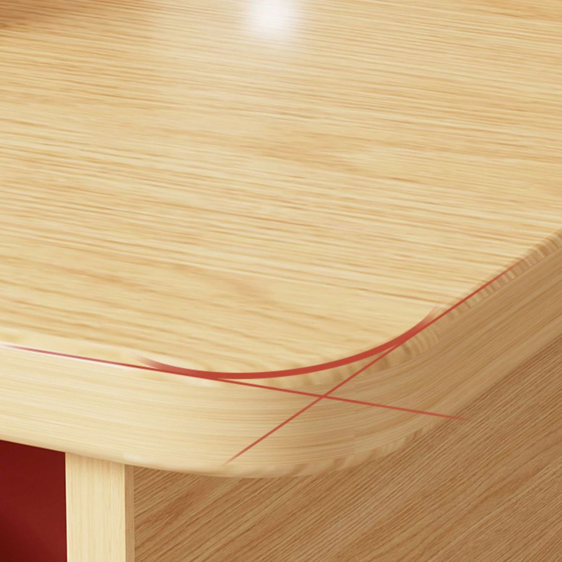 Modern de tocador de maquillaje con espejo y estantes de almacenamiento 47.25 "para el dormitorio