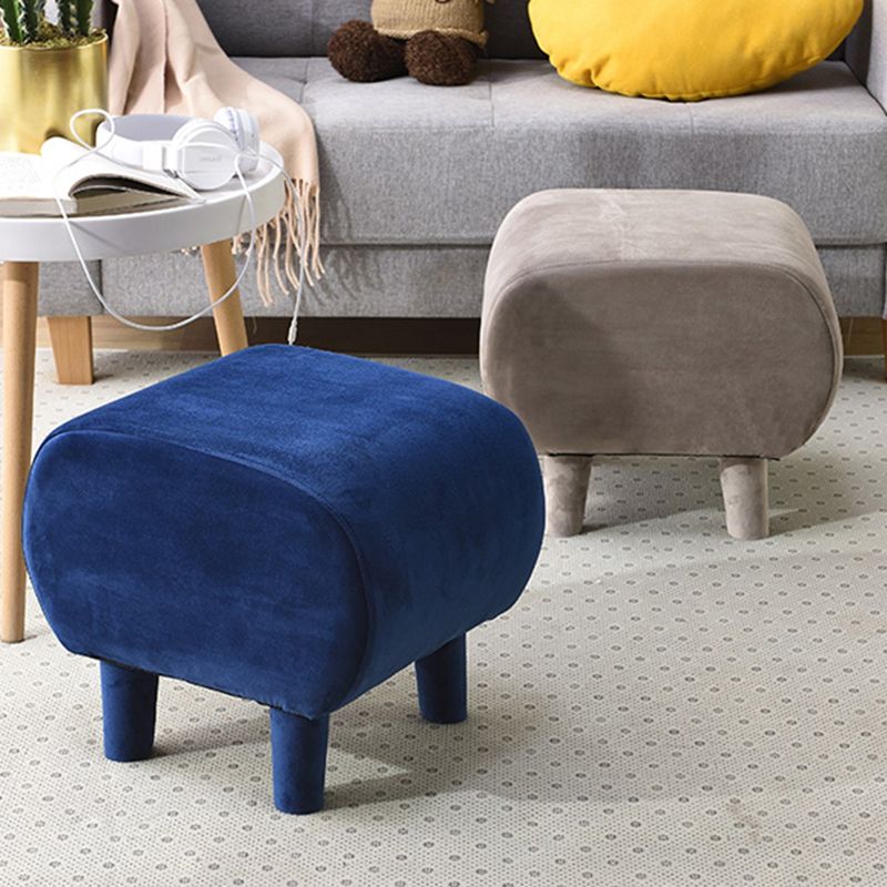 Modern Stain Resistant Standard Oval Dark Blue Velvet Indoor Pouf Clearhalo 'furn' 'furn_ottomans_poufs' 'Furniture' 'Living Room Furniture' 'Ottomans & Poufs' 'ottomans_poufs' 1200x1200_33623e3e-fe0f-45ff-a712-cf38116ebca7