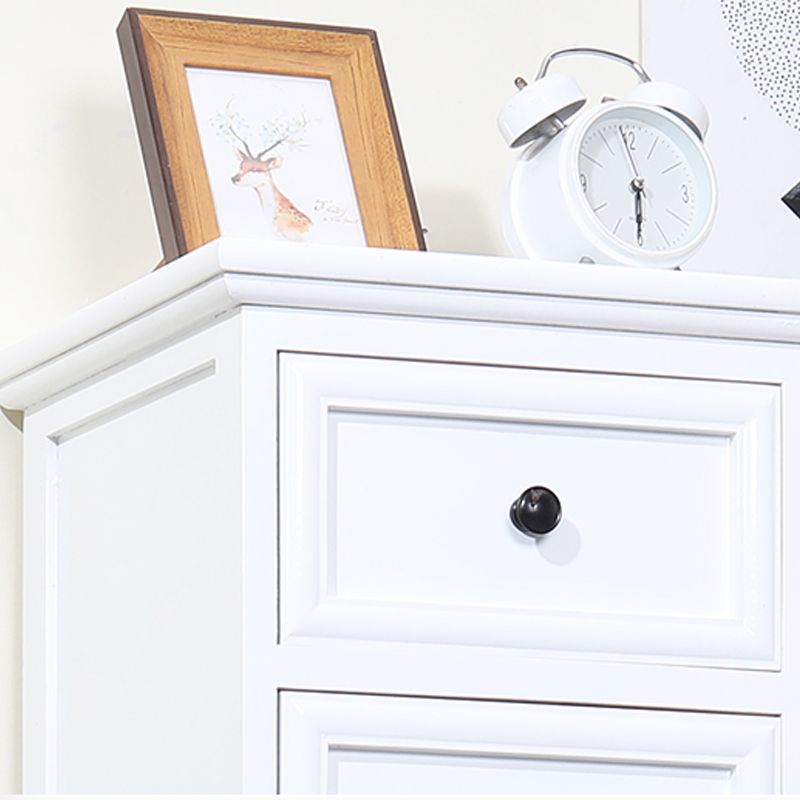 Cassa di accento in legno massiccio con cassetti rettangolo di 13,77 ".