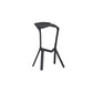 Modern Armless Bar Height Stool Plastic Bar Stool for Living Room