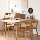 Extendable Rectangle Dining Table for Restaurant Modern Oak Wood Table with 4 Legs Clearhalo ' dining_table' 'Dining Tables & Seating' 'Dining Tables' 'furn' 'furn_dining_table' 'Furniture' 'furniture_dining_table' 'Kitchen & Dining Furniture' 'kitchen&dining_furn' 'kitchen' 'kitchen_dining_table' 1200x1200_336d27b1-6851-4650-a723-a5957abcd644