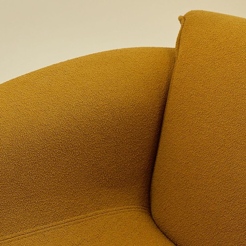 28.35 "幅のスカンジナビアスタイルのシングルソファチェアポリエステルアームチェアベッドルーム用