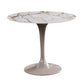 Round Shape Tulip Base Table Luxury White Tone Fixed Table with Sintered Stone Clearhalo ' dining_table' 'Dining Tables & Seating' 'Dining Tables' 'furn' 'furn_dining_table' 'Furniture' 'furniture_dining_table' 'Kitchen & Dining Furniture' 'kitchen&dining_furn' 'kitchen' 'kitchen_dining_table' 1200x1200_336de903-93fd-4ac5-98f5-98965d4e9233