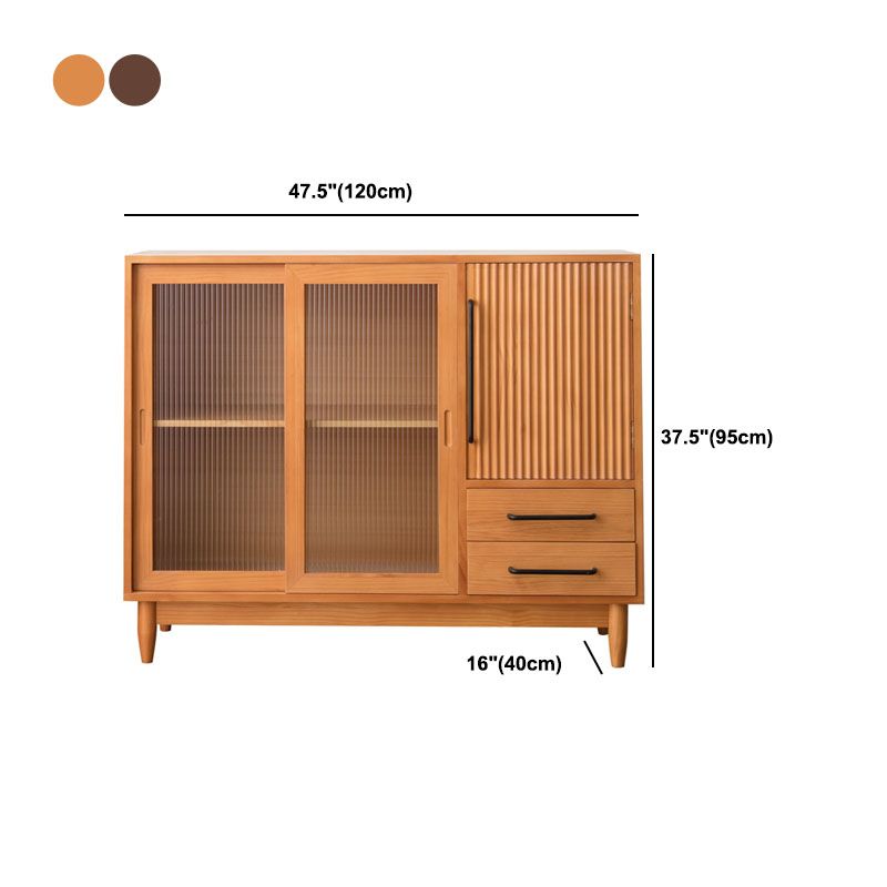 Server da pranzo in legno massiccio di pino tavolo contemporaneo per sala da pranzo