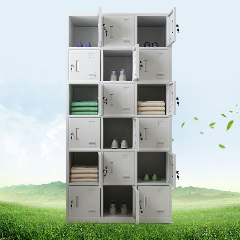 Armoire de garde-robe en acier armoire de garde-robe à charnière contemporaine pour la maison