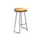 Juego de mesa de Bar moderno de 1/3 piezas, mesa de mostrador rectangular de madera de pino para sala de estar
