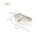 4 Legs Metal Coffee Table Shelf Included Oval Glass Top Cocktail Table Clearhalo 'Coffee & Accent Tables' 'Coffee Tables' 'coffee_tables' 'furn' 'furn_coffee_tables' 'Furniture' 'Living Room Furniture' 1200x1200_3377da45-e177-4f9d-8ee2-ff1dea474364