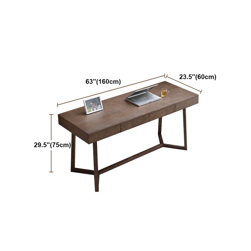 Solid Wood Contemporary Rectangular Dining Table Ash Wood Top Table with Trestle Base Clearhalo ' dining_table' 'Dining Tables & Seating' 'Dining Tables' 'furn' 'furn_dining_table' 'Furniture' 'furniture_dining_table' 'Kitchen & Dining Furniture' 'kitchen&dining_furn' 'kitchen' 'kitchen_dining_table' 1200x1200_337ab41a-20e0-460e-b272-2923d6899d3b