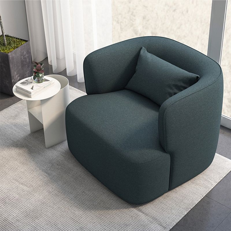 Nordic Arms Included with Pillow Fixed Back Living Room Accent Armchair Clearhalo 'Accent Chairs' 'accent_chairs' 'Chairs & Seating' 'furn' 'furn_accent_chairs' 'Furniture' 'Living Room Furniture' 1200x1200_3380b6e0-2046-44fa-9c27-f3613da3369e