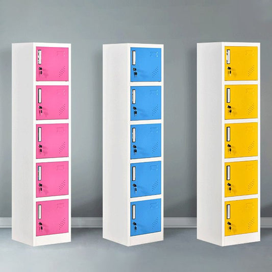 Metal Hinged Door Storage Cabinet Contemporary Cabinet for Bathroom