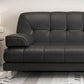 Biscuit Back Faux Leather Pillow Top Arm Sofa with Foldable and Stain Resistant Clearhalo 'furn' 'furn_sofas' 'Furniture' 'furniture_sofas' 'kitchen' 'kitchen_sofas' 'Living Room Furniture' 'Sofa' 'sofas' 1200x1200_3383eccf-ab81-44c0-afe2-627715123fe6