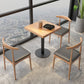 Industrial Metal Base Bar Table Black Iron Solid Wood Pub Table for Patio Clearhalo 'Bar Furniture' 'Bar Tables' 'bar_tables' 'furn' 'furn_bar_tables' 'Furniture' 'Kitchen & Dining Furniture' 1200x1200_3384bdfe-ee41-4f1e-98b0-97dcdf78649b