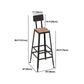 Modern 1/5 Pieces Bar Table Set Rectangle Plastic Wood Counter Table for Courtyard Clearhalo 'Bar Furniture' 'furn' 'furn_home_bar_bar_sets' 'Furniture' 'Home Bars & Bar Sets' 'home_bar_bar_sets' 'Kitchen & Dining Furniture' 1200x1200_3385f004-4376-419d-a7fa-bc894fa7dc7b